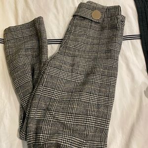 Zara plaid pants